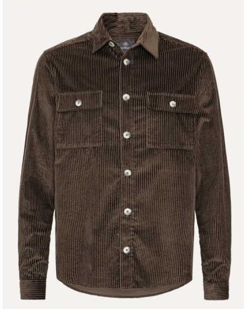 LESS WORRIES CORD SHIRT -...