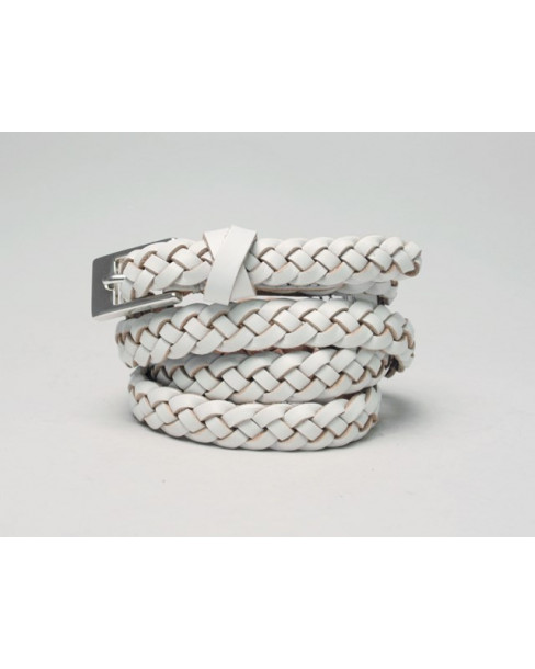 SADDLER FLÄTAT LÄDERBÄLTE, SADDLER, Dam